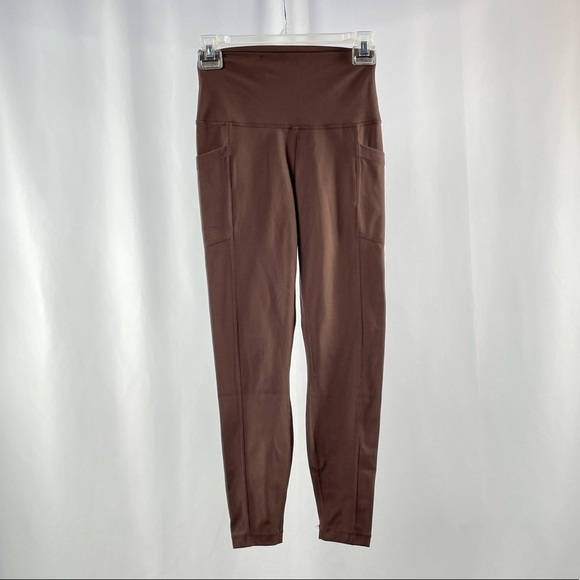 Yogalicious High Rise Legging‎ in Brown Size Small - Picture 1 of 5